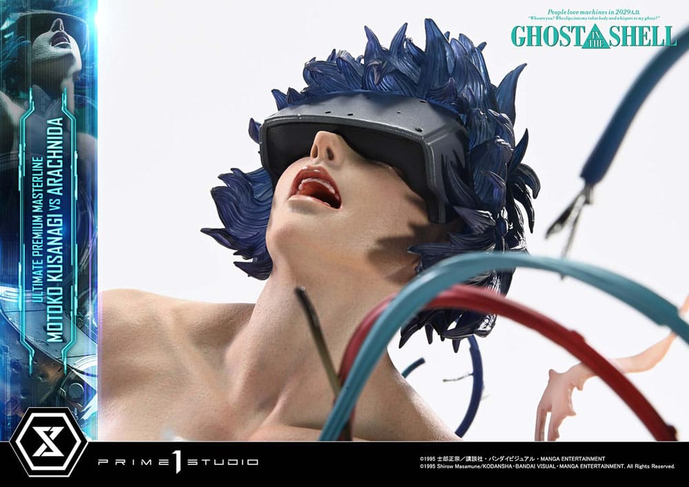 Ghost in the Shell Ultimate Premium Masterline Series Statue 1/4 Motoko Kusanagi vs Arachnida 68 cm