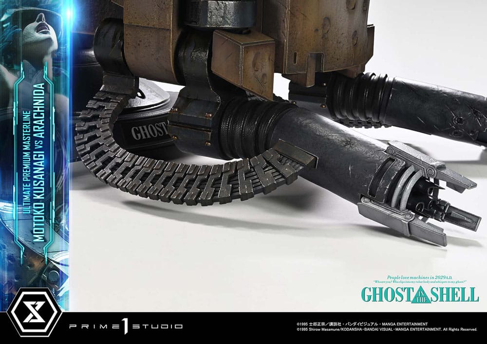 Ghost in the Shell Ultimate Premium Masterline Series Statue 1/4 Motoko Kusanagi vs Arachnida 68 cm