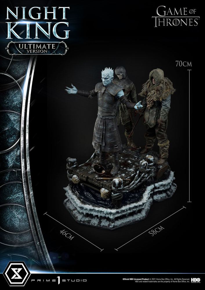 Game of Thrones Statue 1/4 Night King Ultimate Version 70 cm - Damaged packaging