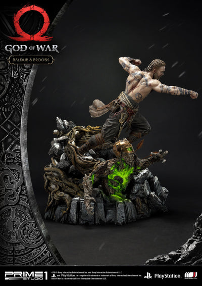 God of War (2018) Statue Baldur & Broods 62 cm