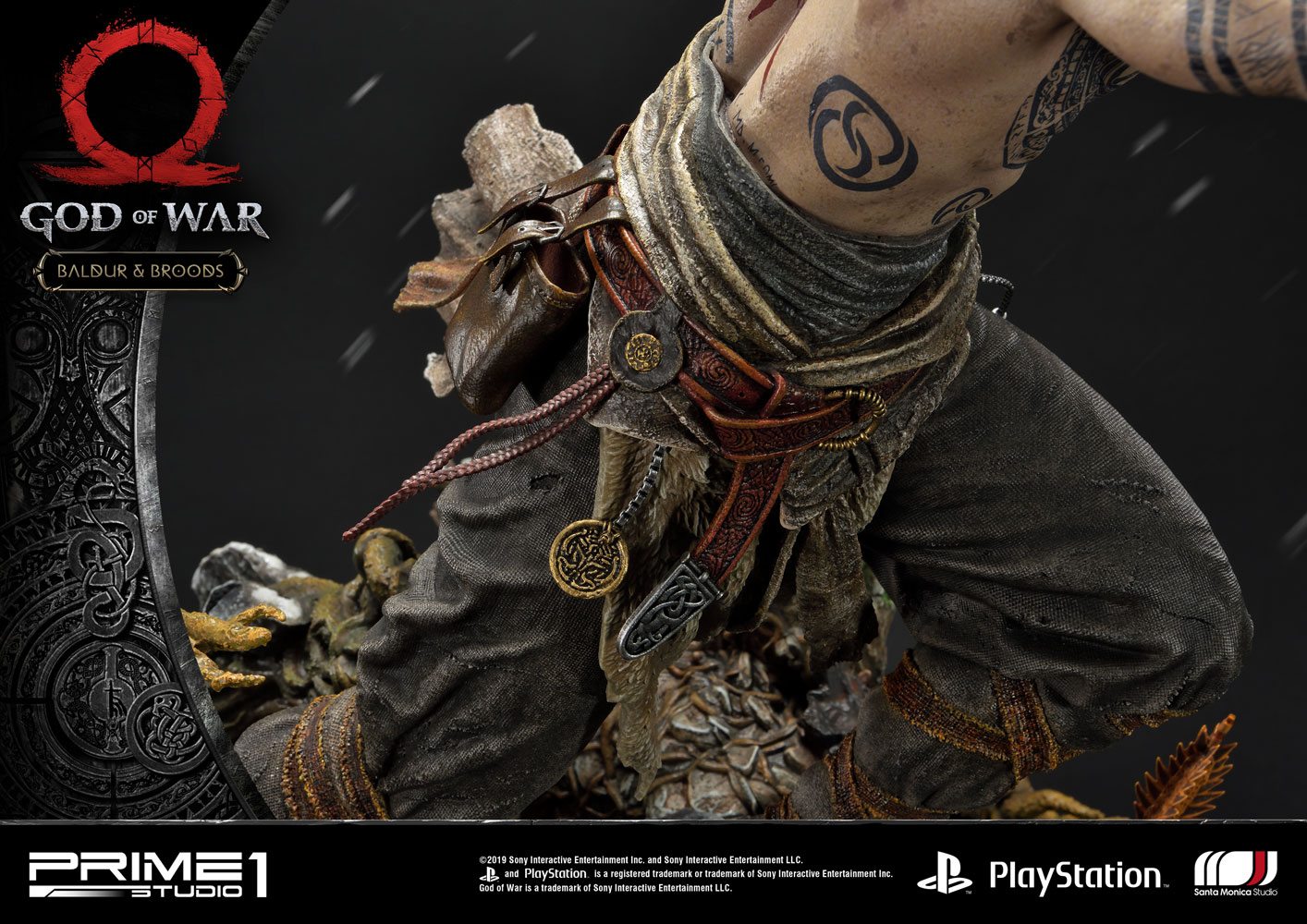 God of War (2018) Statue Baldur & Broods 62 cm