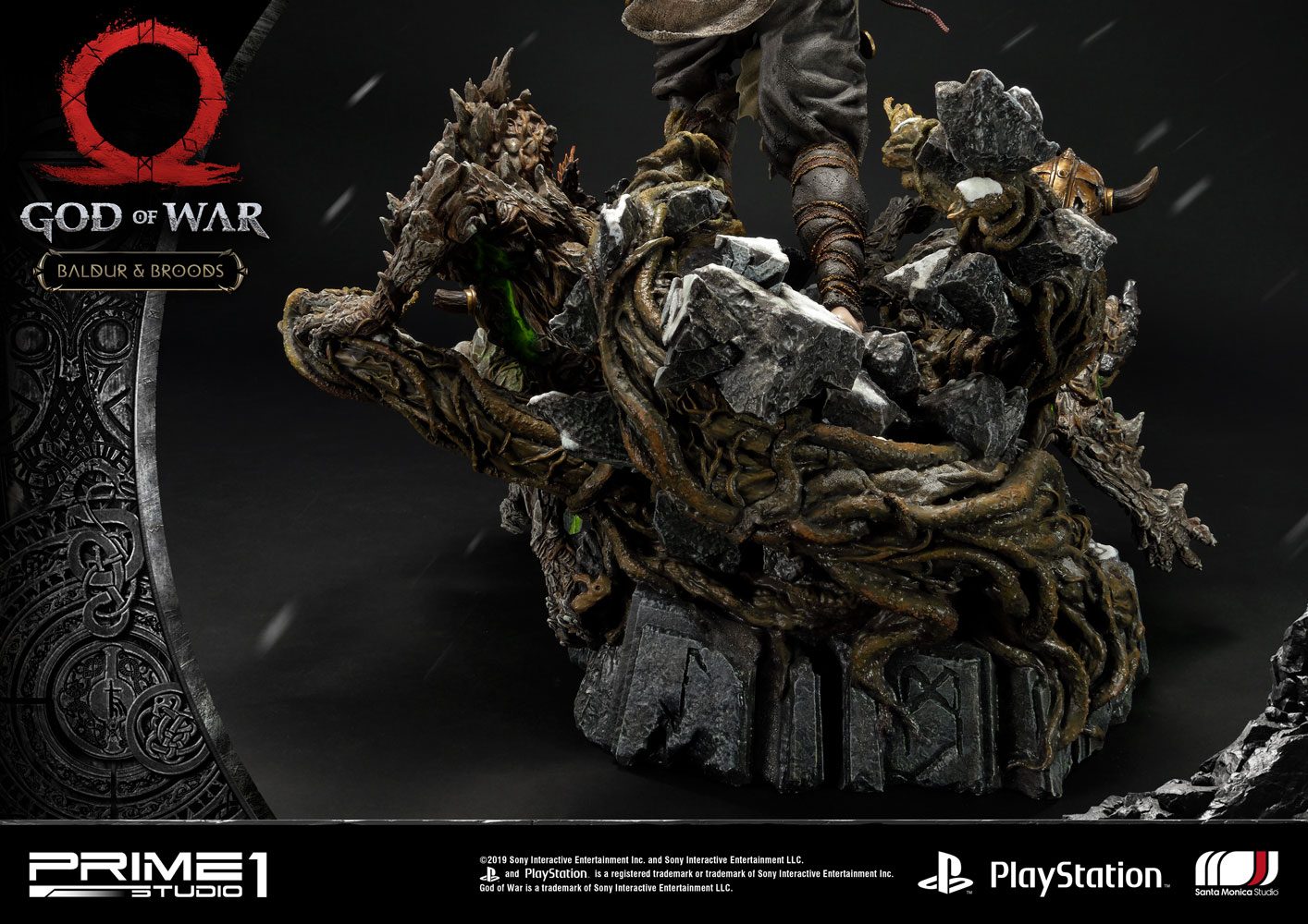 God of War (2018) Statue Baldur & Broods 62 cm