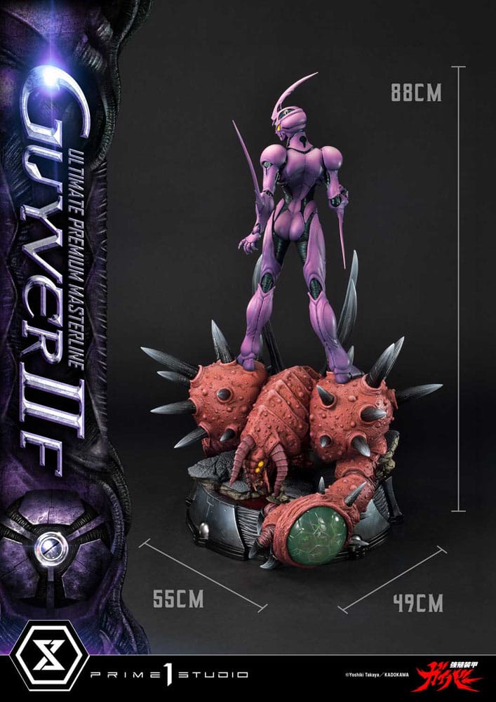 Guyver The Bioboosted Armor Ultimate Premium Masterline Statue Guyver II F(Female) Bonus Version 88 cm