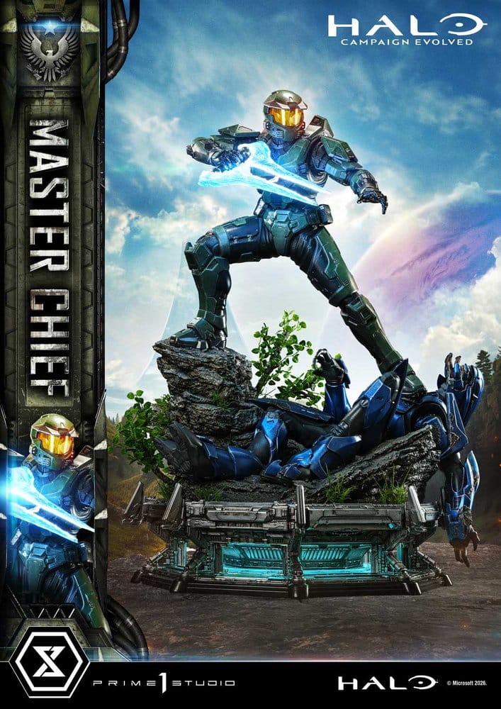 Halo Ultimate Premium Masterline Series Statue 1/4 Campaign Evolved Master Chief 78 cm