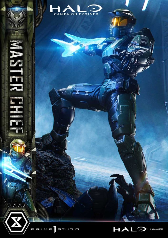 Halo Ultimate Premium Masterline Series Statue 1/4 Campaign Evolved Master Chief 78 cm