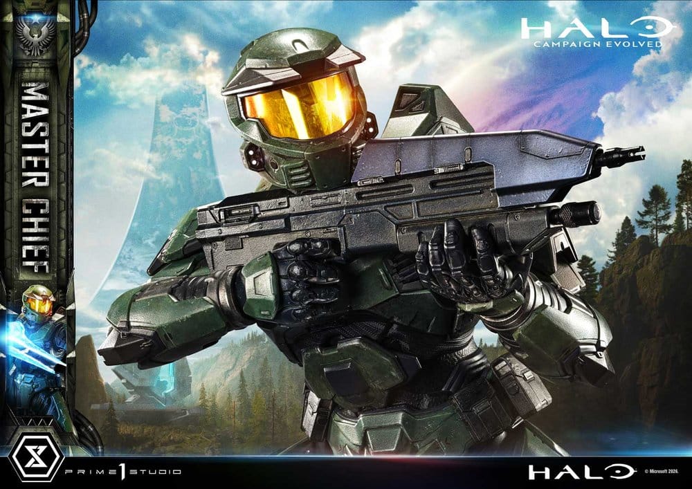 Halo Ultimate Premium Masterline Series Statue 1/4 Campaign Evolved Master Chief 78 cm