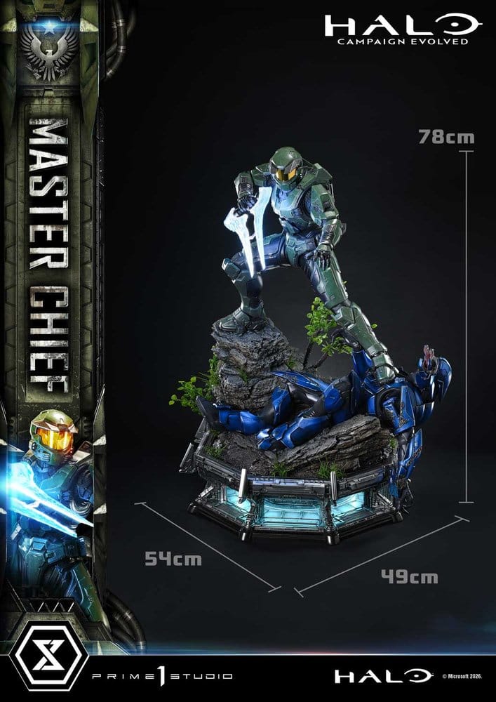 Halo Ultimate Premium Masterline Series Statue 1/4 Campaign Evolved Master Chief 78 cm