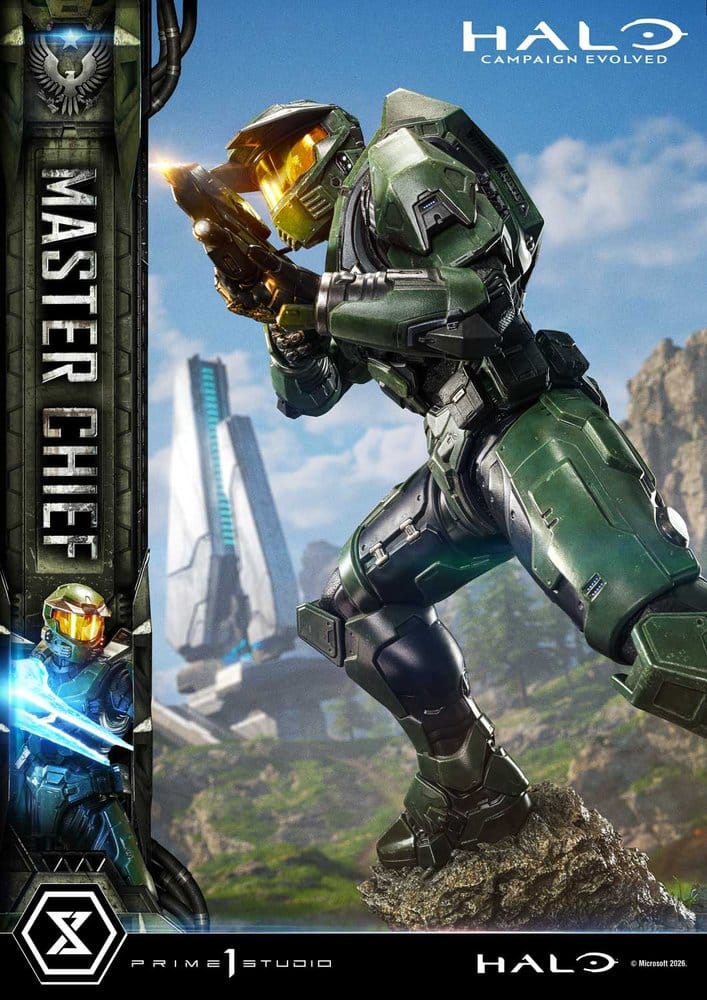 Halo Ultimate Premium Masterline Series Statue 1/4 Campaign Evolved Master Chief 78 cm