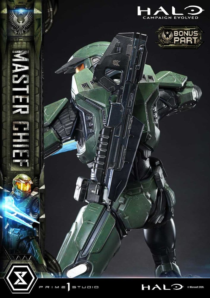 Halo Ultimate Premium Masterline Series Statue 1/4 Campaign Evolved Master Chief Bonus Version 78 cm