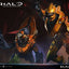 Halo: Campaign Evolved Ultimate Premium Masterline Series Statue 1/4 Elite Zealot & Grunt Minor: Covenant Assault 81 cm