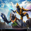 Halo: Campaign Evolved Ultimate Premium Masterline Series Statue 1/4 Elite Zealot & Grunt Minor: Covenant Assault 81 cm