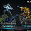 Halo: Campaign Evolved Ultimate Premium Masterline Series Statue 1/4 Elite Zealot & Grunt Minor: Covenant Assault 81 cm