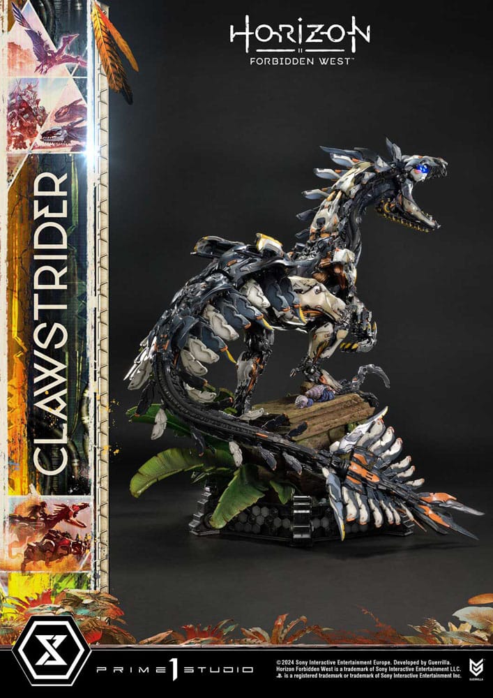 Horizon Forbidden West Ultimate Premium Masterline Series Statue 1/4 Clawstrider 68 cm