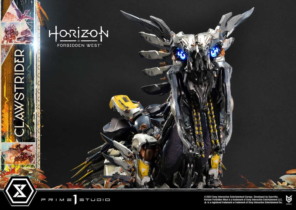 Horizon Forbidden West Ultimate Premium Masterline Series Statue 1/4 Clawstrider 68 cm