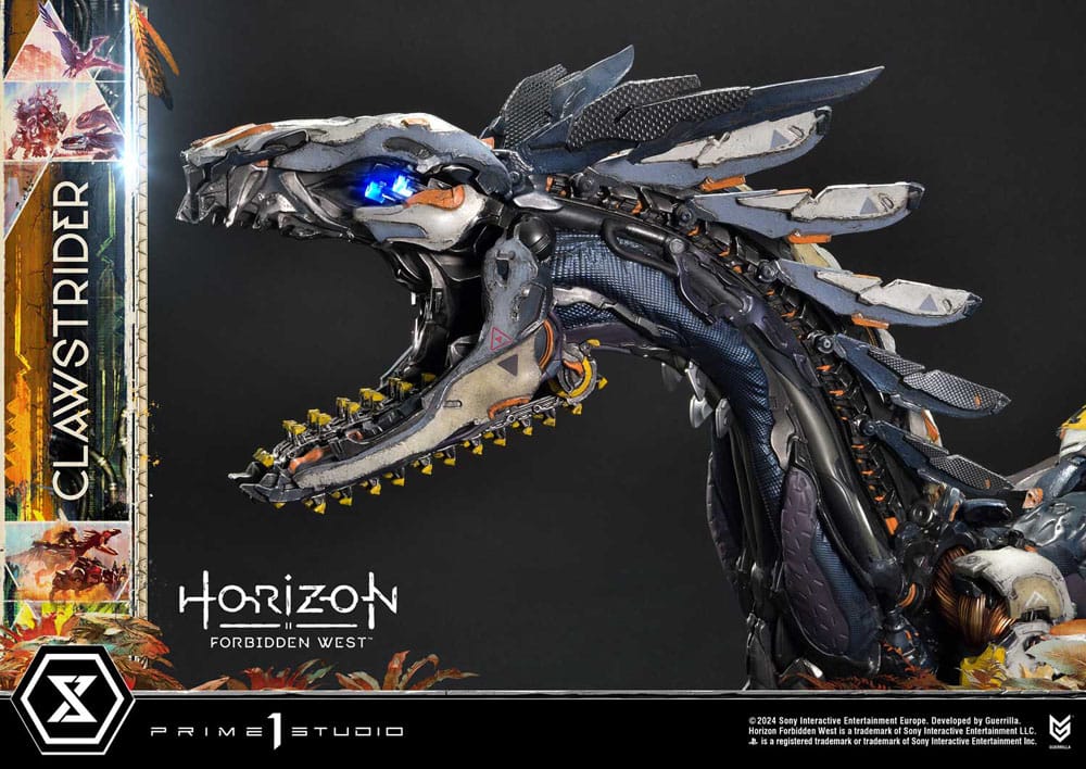 Horizon Forbidden West Ultimate Premium Masterline Series Statue 1/4 Clawstrider 68 cm