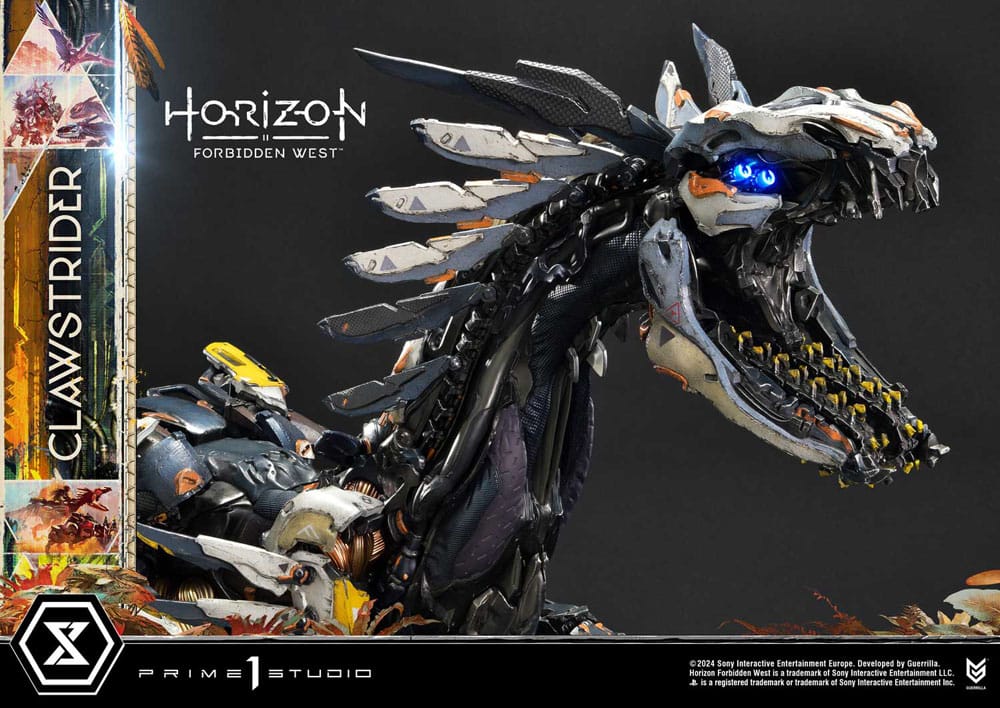 Horizon Forbidden West Ultimate Premium Masterline Series Statue 1/4 Clawstrider Bonus Version 68 cm