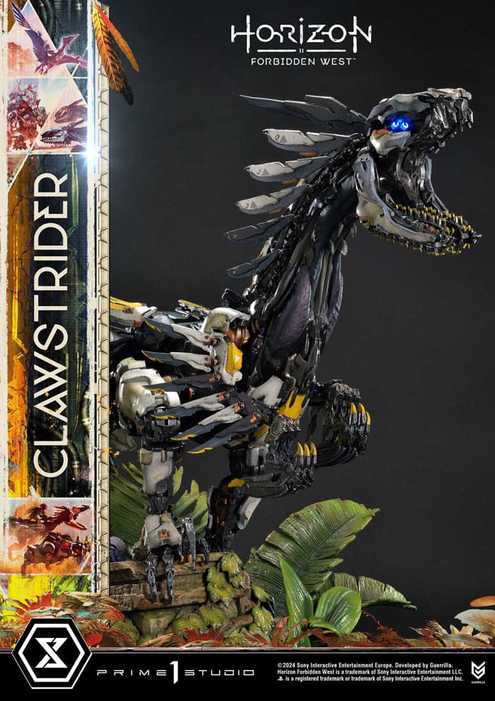 Horizon Forbidden West Ultimate Premium Masterline Series Statue 1/4 Clawstrider Bonus Version 68 cm