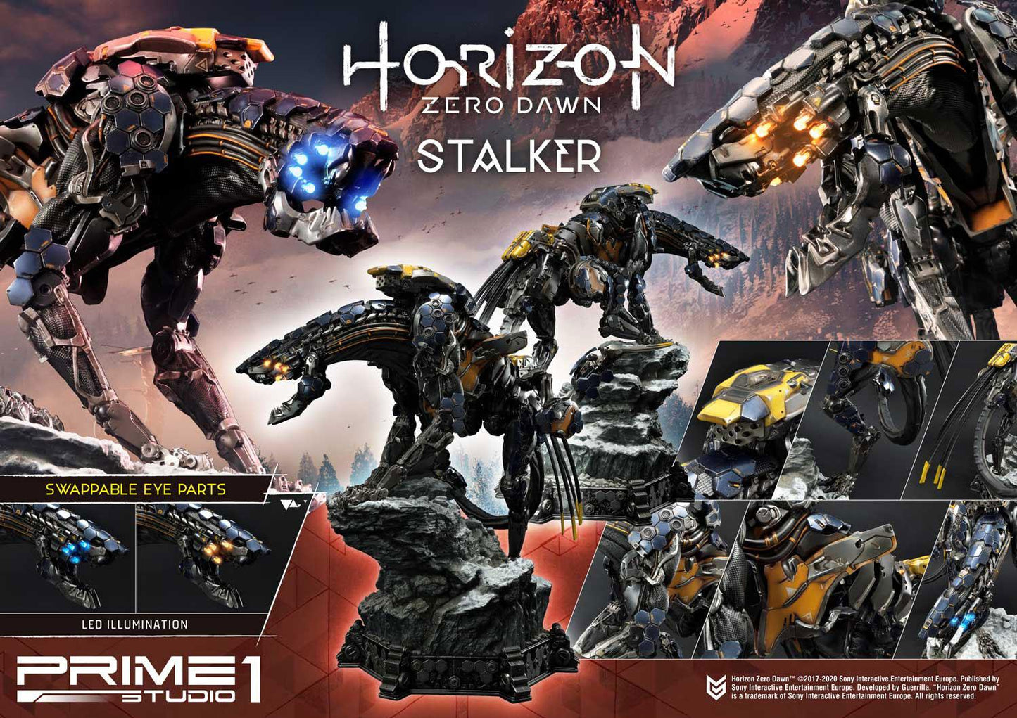 Horizon Zero Dawn Statue 1/4 Stalker 68 cm