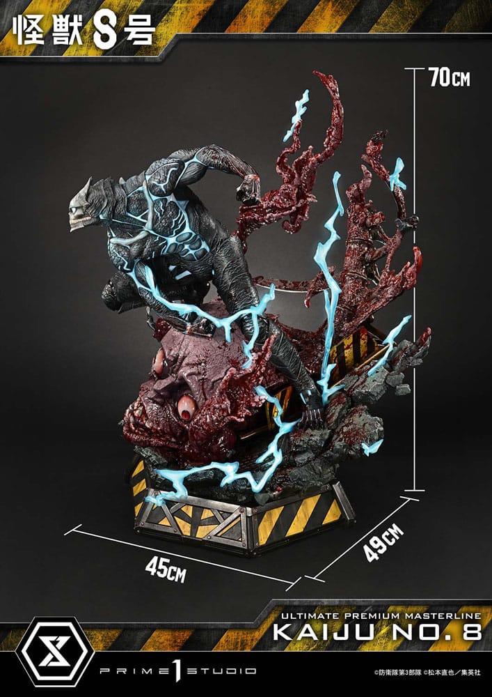 Kaiju No. 8 Ultimate Premium Masterline Series Statue 1/4 Kaiju No. 8 70 cm