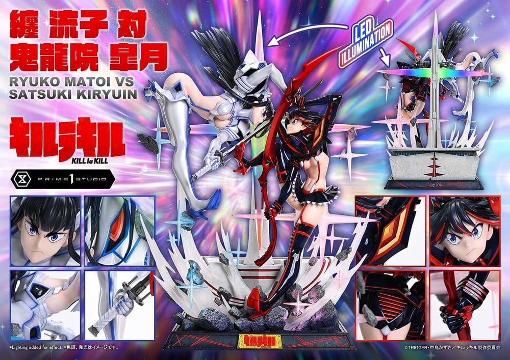 Kill la Kill Ultimate Premium Masterline Statue 1/4 Ryuko Matoi vs Satsuki Kiryuin 62 cm