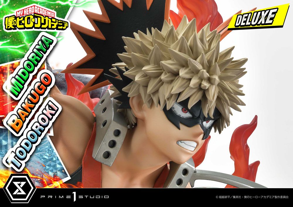 My Hero Academia Statue Midoriya, Bakugo & Todoroki Deluxe Bonus Version 69 cm