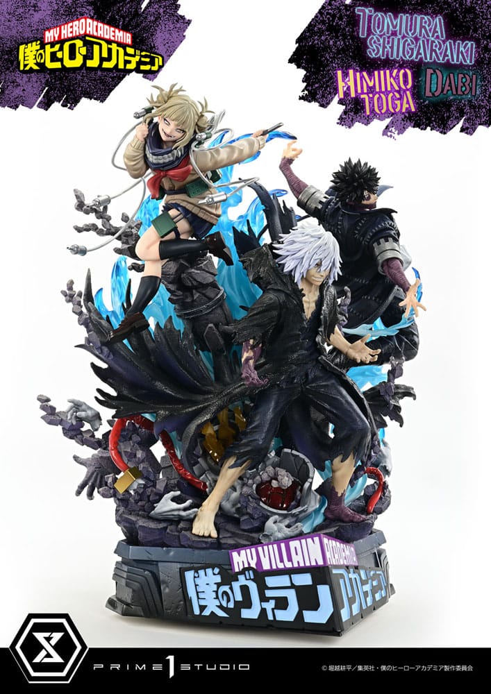 My Hero Academia Statue Ultimate Premium Masterline Tomura Tomura Shigaraki, Dabi &amp; Himiko Toga 69 cm