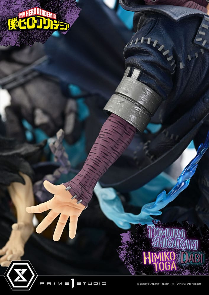 My Hero Academia Statue Ultimate Premium Masterline Tomura Tomura Shigaraki, Dabi &amp; Himiko Toga 69 cm