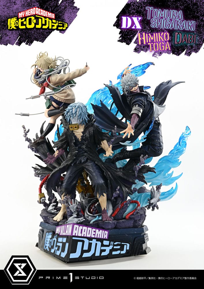 My Hero Academia Statue Ultimate Premium Masterline Tomura Tomura Shigaraki, Dabi & Himiko Toga Deluxe Version 69 cm