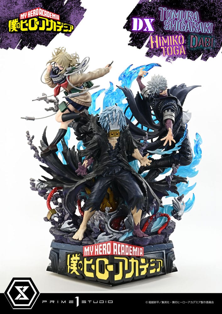 My Hero Academia Statue Ultimate Premium Masterline Tomura Tomura Shigaraki, Dabi & Himiko Toga Deluxe Version 69 cm