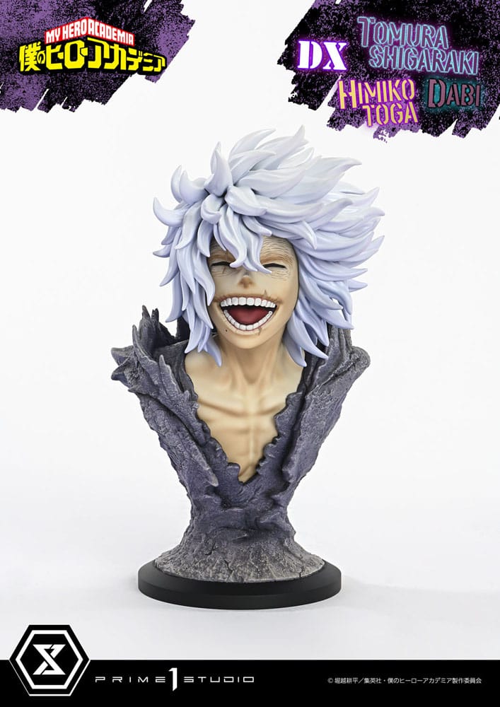 My Hero Academia Statue Ultimate Premium Masterline Tomura Tomura Shigaraki, Dabi &amp; Himiko Toga Deluxe Version 69 cm