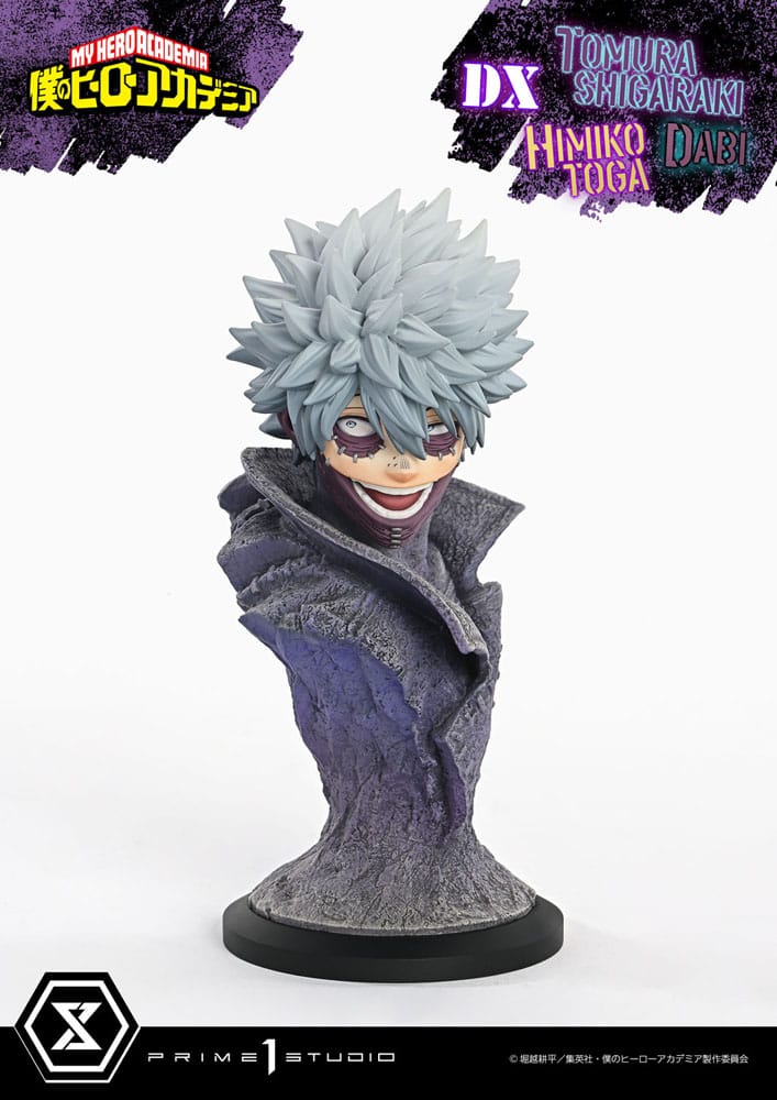 My Hero Academia Statue Ultimate Premium Masterline Tomura Tomura Shigaraki, Dabi &amp; Himiko Toga Deluxe Version 69 cm