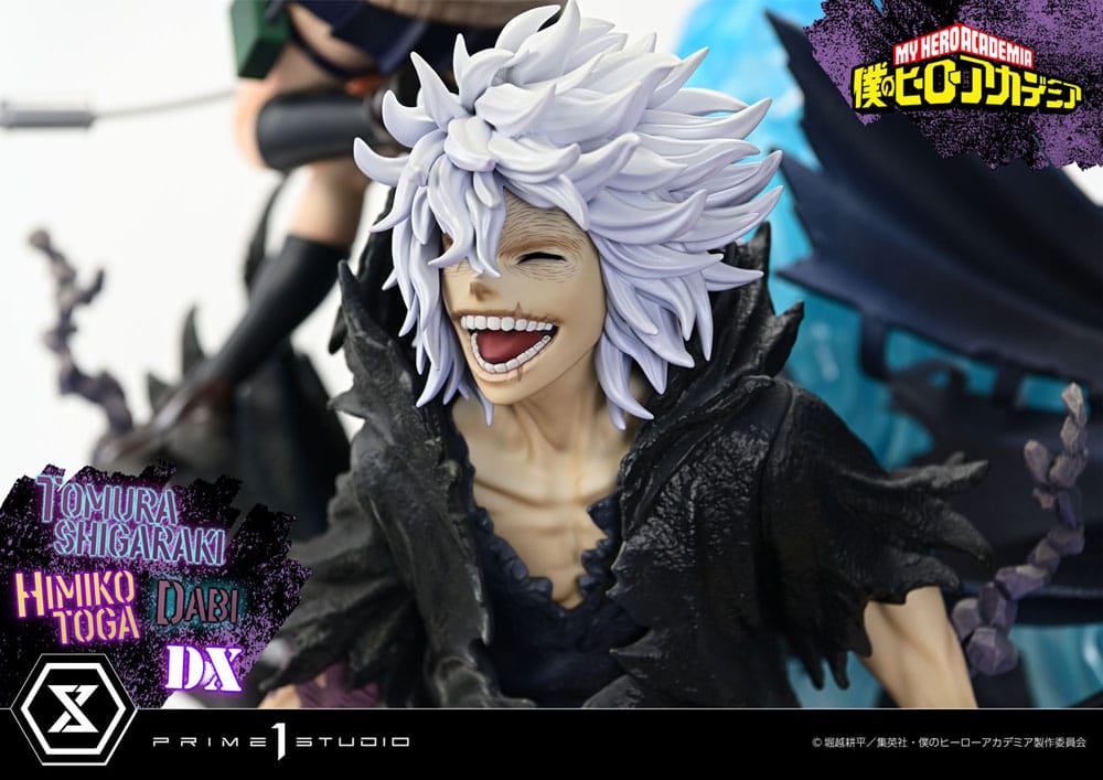 My Hero Academia Statue Ultimate Premium Masterline Tomura Tomura Shigaraki, Dabi &amp; Himiko Toga Deluxe Version 69 cm