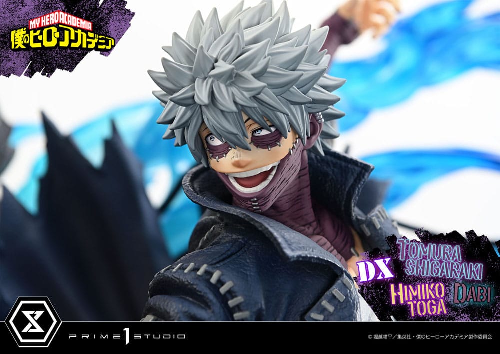 My Hero Academia Statue Ultimate Premium Masterline Tomura Tomura Shigaraki, Dabi &amp; Himiko Toga Deluxe Version 69 cm