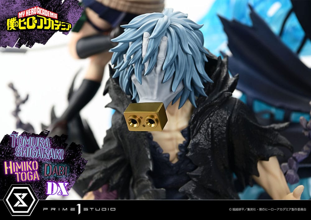 My Hero Academia Statue Ultimate Premium Masterline Tomura Tomura Shigaraki, Dabi &amp; Himiko Toga Deluxe Version 69 cm