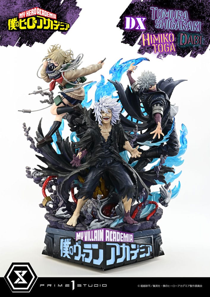 My Hero Academia Statue Ultimate Premium Masterline Tomura Tomura Shigaraki, Dabi &amp; Himiko Toga Deluxe Bonus Version 69 cm
