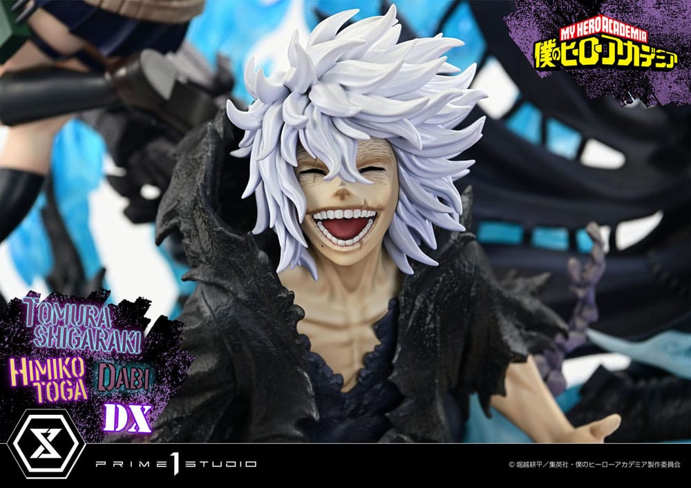 My Hero Academia Statue Ultimate Premium Masterline Tomura Tomura Shigaraki, Dabi &amp; Himiko Toga Deluxe Bonus Version 69 cm