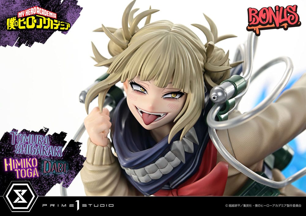My Hero Academia Statue Ultimate Premium Masterline Tomura Tomura Shigaraki, Dabi &amp; Himiko Toga Deluxe Bonus Version 69 cm