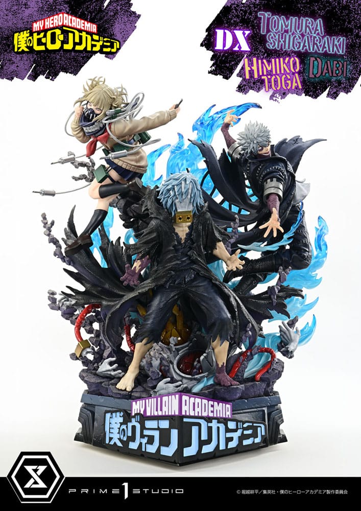 My Hero Academia Statue Ultimate Premium Masterline Tomura Tomura Shigaraki, Dabi &amp; Himiko Toga Deluxe Bonus Version 69 cm