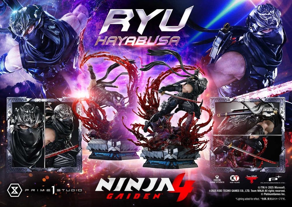 Ninja Gaiden 4 Ultimate Premium Masterline Series Statue 1/4 Ryu Hayabusa 70 cm