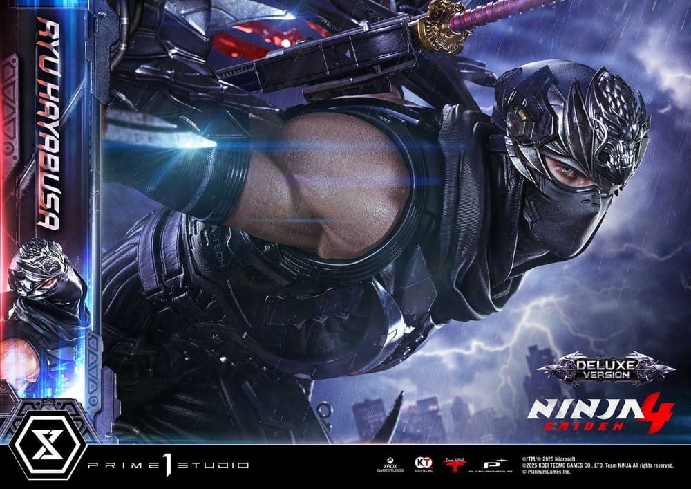 Ninja Gaiden 4 Ultimate Premium Masterline Series Statue 1/4 Ryu Hayabusa Deluxe Version 70 cm