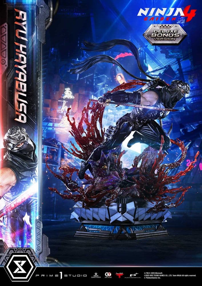 Ninja Gaiden 4 Ultimate Premium Masterline Series Statue 1/4 Ryu Hayabusa Deluxe Bonus Version 70 cm