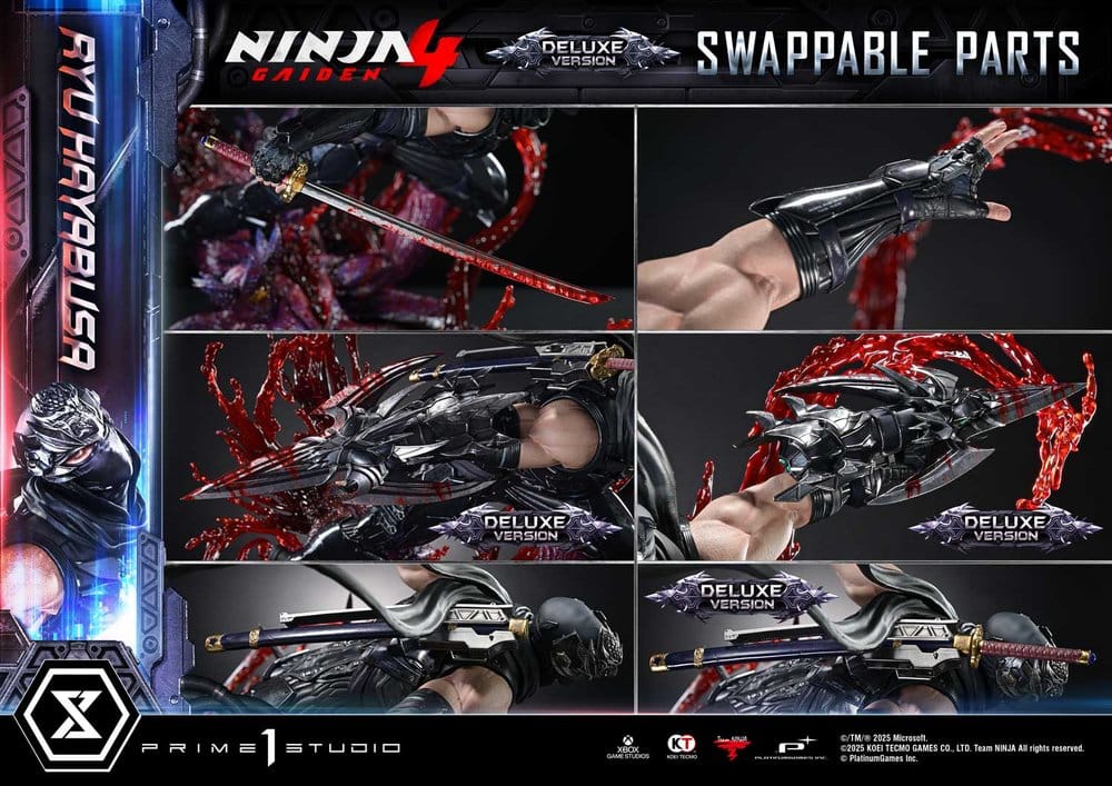 Ninja Gaiden 4 Ultimate Premium Masterline Series Statue 1/4 Ryu Hayabusa Deluxe Bonus Version 70 cm