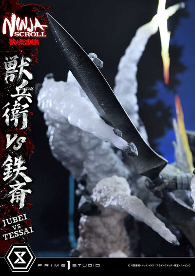 Ninja Scroll Ultimate Premium Masterline Series Statue 1/4 Jubei Versus Tessai Deluxe Version 101 cm