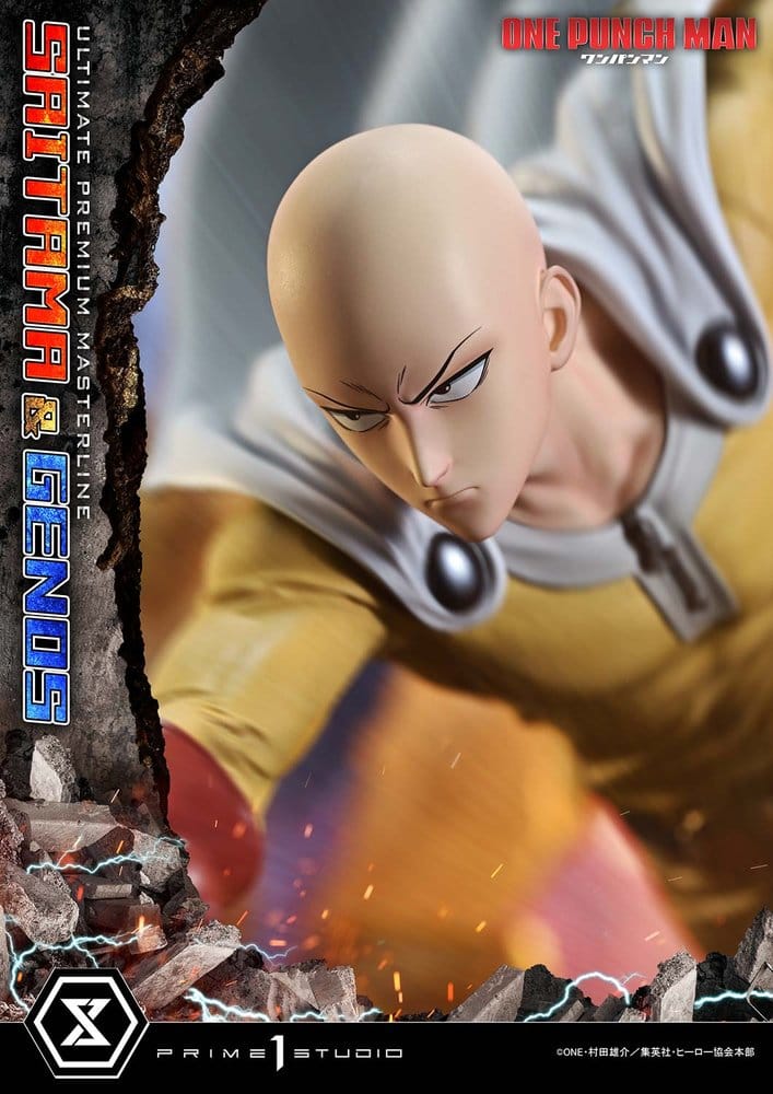 One-Punch Man Premium Masterline Series Statue 1/4 Saitama & Genos 73 cm