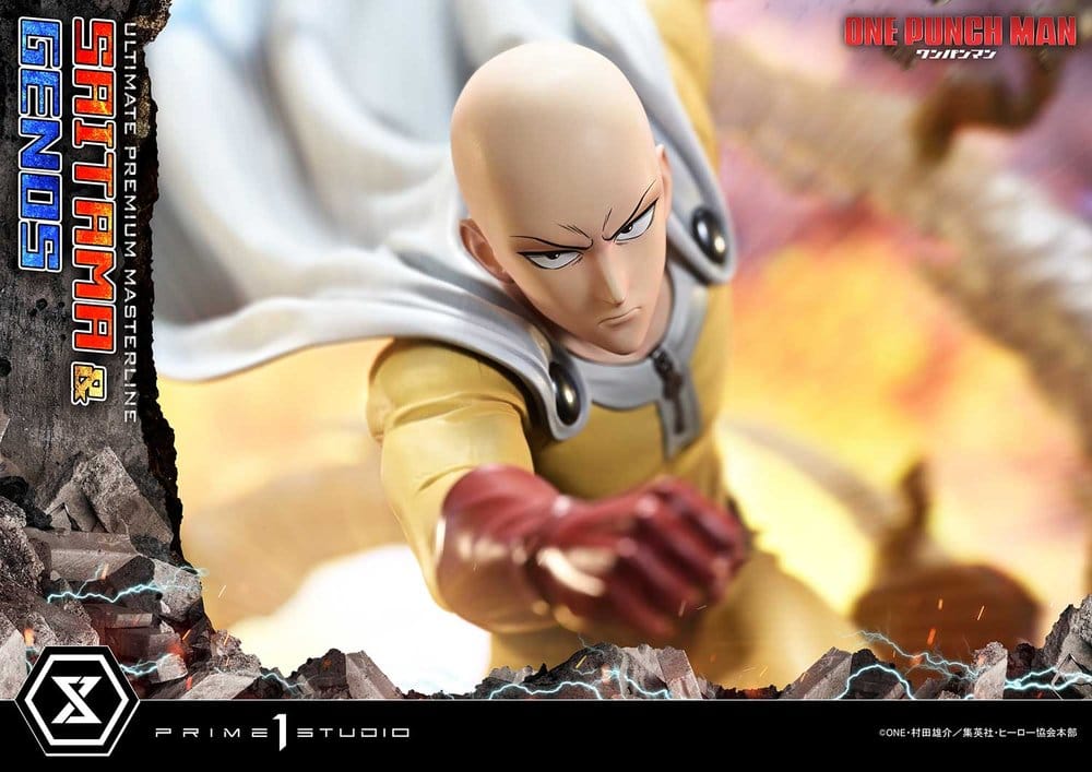 One-Punch Man Premium Masterline Series Statue 1/4 Saitama & Genos 73 cm