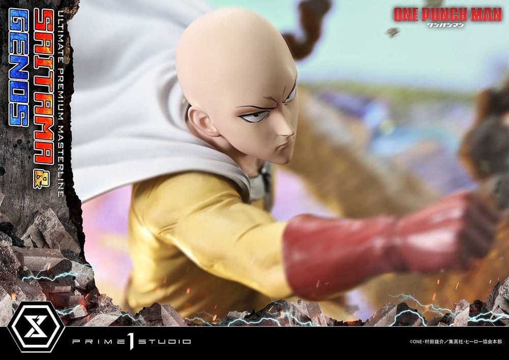 One-Punch Man Premium Masterline Series Statue 1/4 Saitama & Genos 73 cm