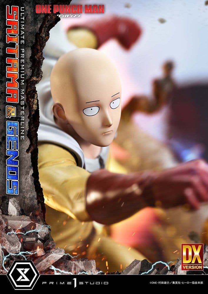 One-Punch Man Ultimate Premium Masterline Series Statue 1/4 Saitama & Genos Deluxe Version 73 cm