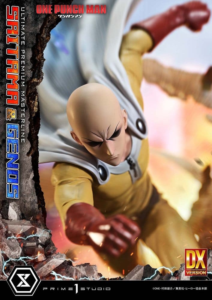 One-Punch Man Ultimate Premium Masterline Series Statue 1/4 Saitama & Genos Deluxe Version 73 cm