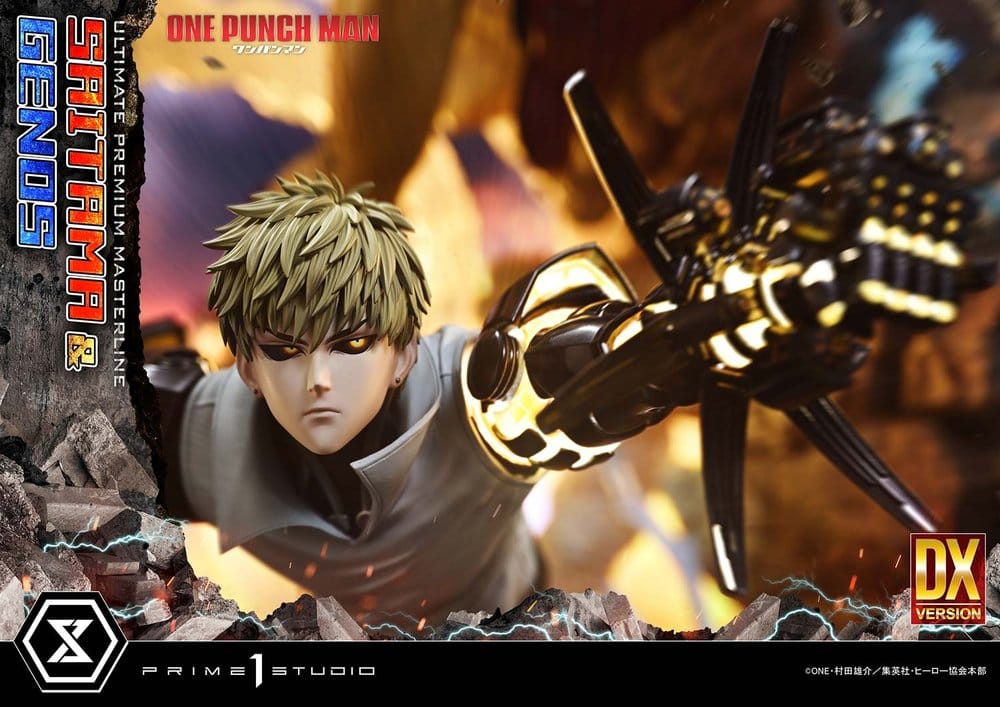 One-Punch Man Premium Masterline Series Statue 1/4 Saitama & Genos Deluxe Version 73 cm