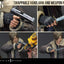 Resident Evil 4 Ultimate Premium Masterline Series Statue 1/4 Leon S. Kennedy vs. Chainsaw Villager 76 cm